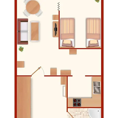 شقة Probsteier Platz Kuestensegler